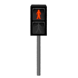 신호등(빨간불)